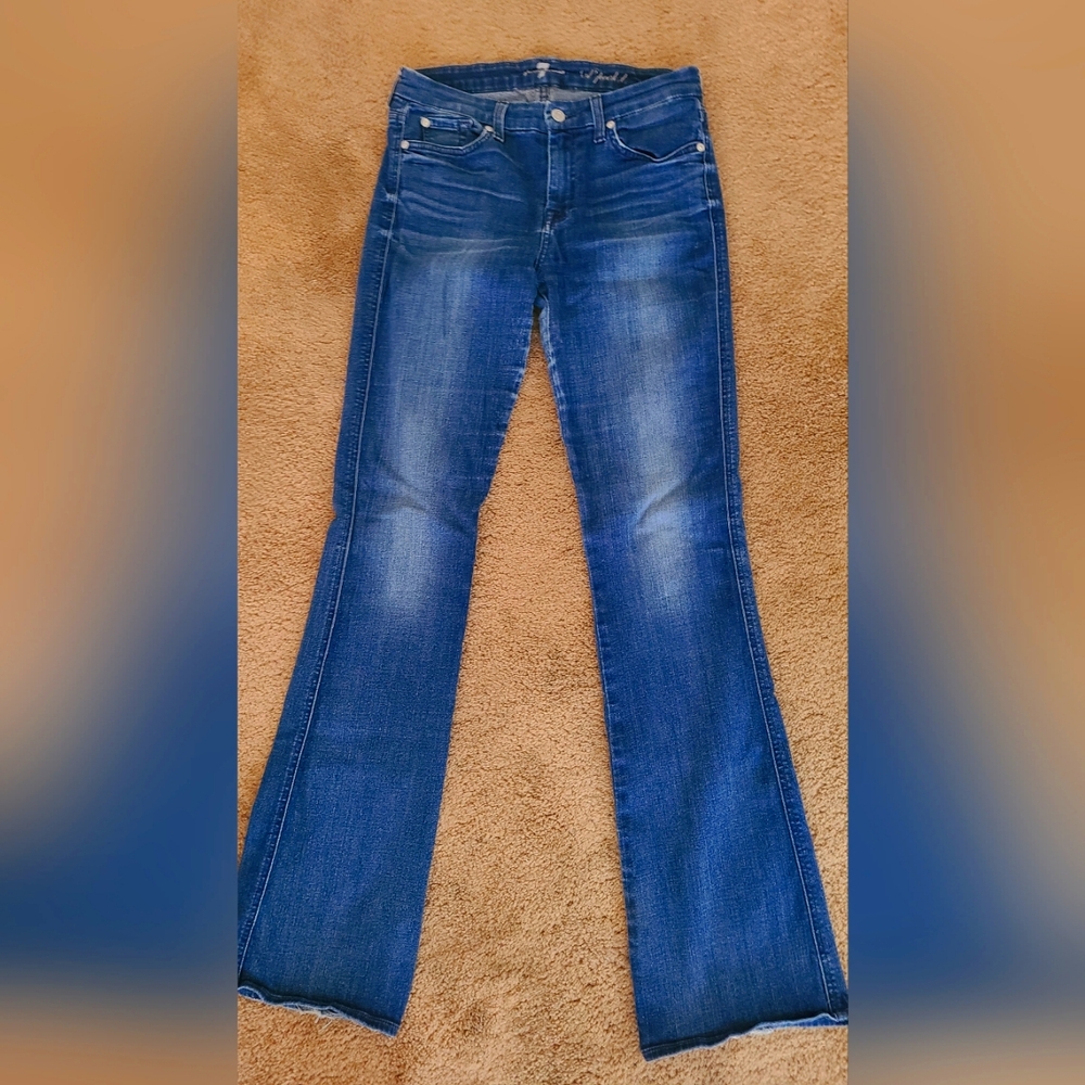 7 for all mankind 'A' pocket style bootcut stretchy
